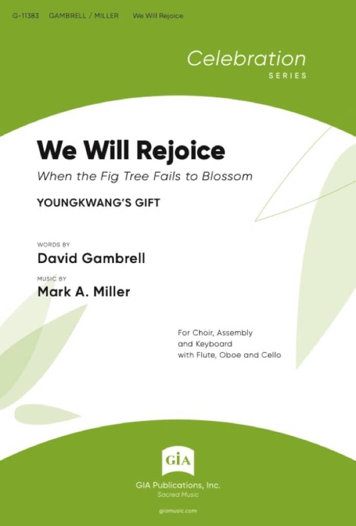 We Will Rejoice - Instrument edition